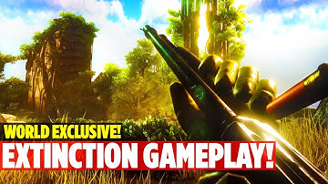 EXCLUSIVE! LEAKED ALPHA EXTINCTION DLC GAMEPLAY! Ark: Survival Evolved Aberration