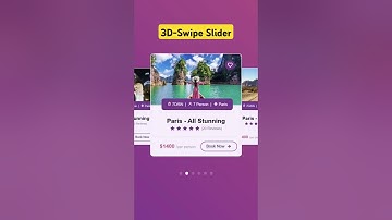 Responsive Slider | Swiper Slider 3D-Coverflow Effect  | Free Source Code #shorts #shortsfeed #viral