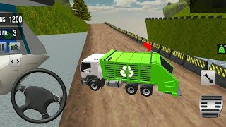 offroad Garbage game level 3 Garbage game เกมรถเก็บขยะ screenshot 3