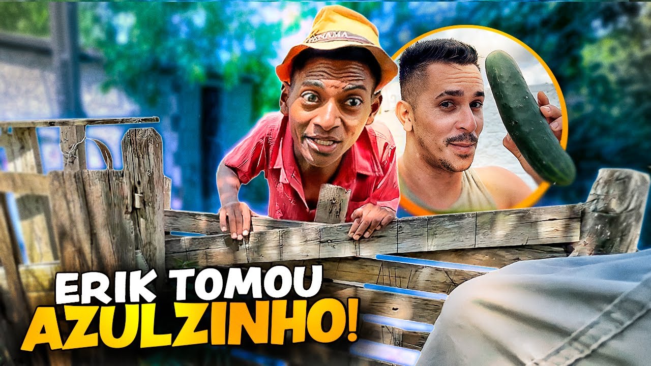 ERIK TOMOU O AZULZINHO COLOCOU O PEPIN0 E BETO TIZIU CORREU 🤣🤣 | BETO TIZIU