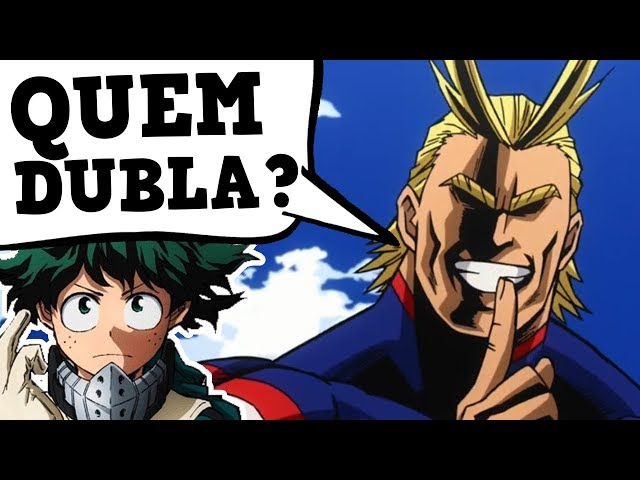 My Hero Academia está sendo dublado no Brasil, mas com elenco diferente do  filme