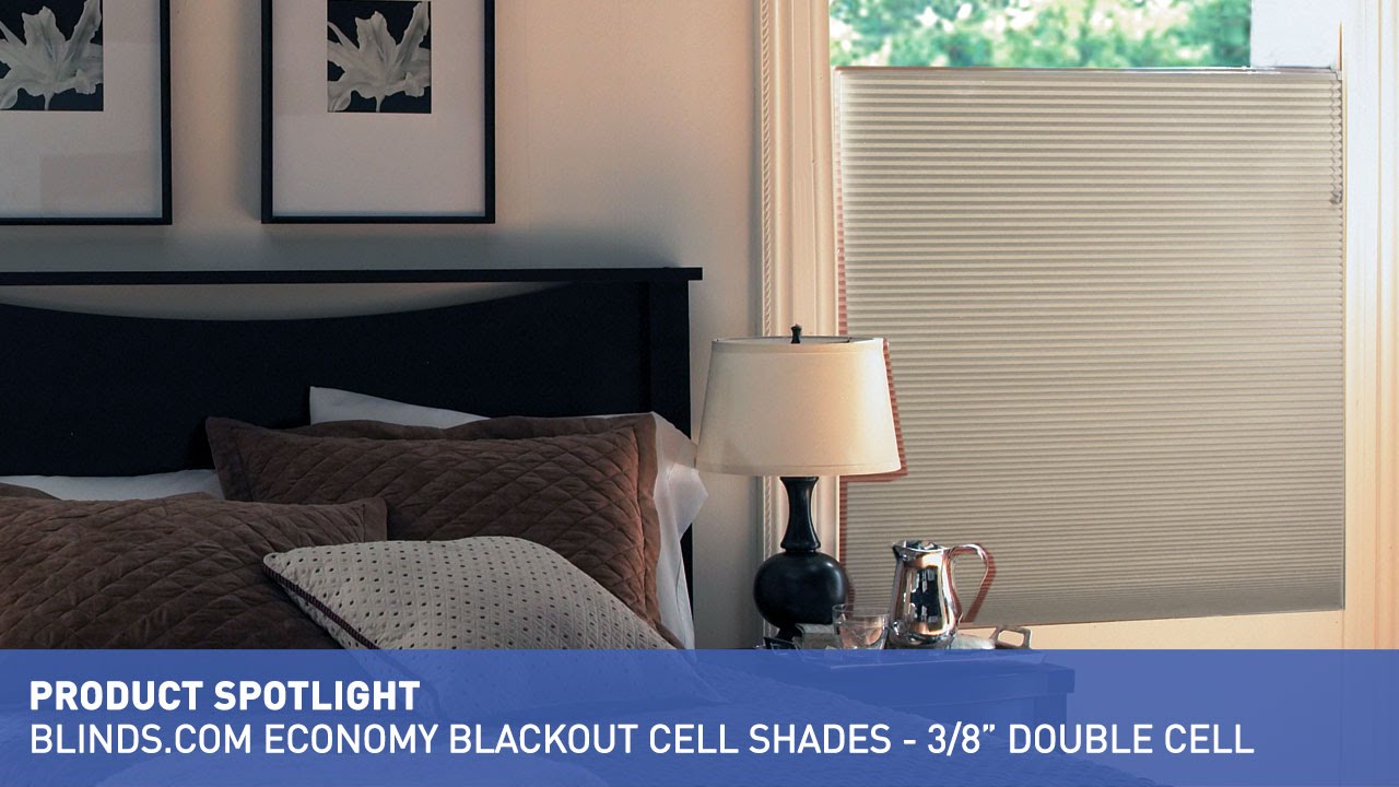 Economy Blackout Cellular Shades Product Spotlight YouTube
