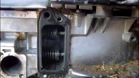 briggs and stratton 190cc repairing a stuck intake valve