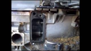briggs and stratton 190cc repairing a stuck intake valve