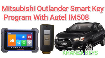 TUTORIAL HOW TO PROGRAM ADD SMARTKEY MITSUBISHI OUTLANDER