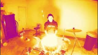 Burn - Drum Cover with Fire Sticks - Ellie Goulding
