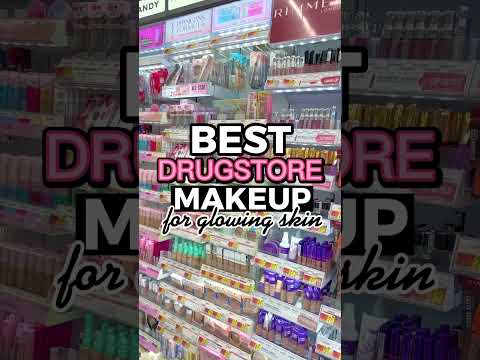 BEST Drugstore Makeup For *GLOWING SKIN* 😍 #shorts #makeup #beauty