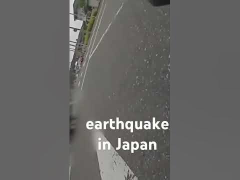 Earthquake in japan compilation