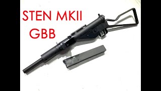 STEN MKII GBB 原廠開箱測試