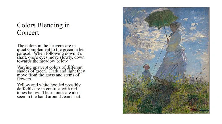 The Stroll Claude Monet Presentation Wood, Johnna ...