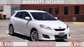 2009 Toyota Matrix XRS
