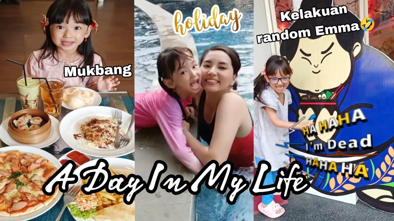 Kelakuan Random Emma Liburan Bareng Mommy | A Day In My Life