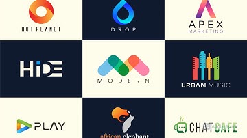 I will design a clever modern minimalist logo with free source file - fiverr