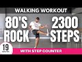 80's Rock | Indoor Walking Exercise | Rock Music Workout