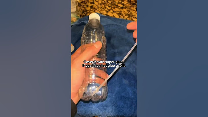 How to make a water gun