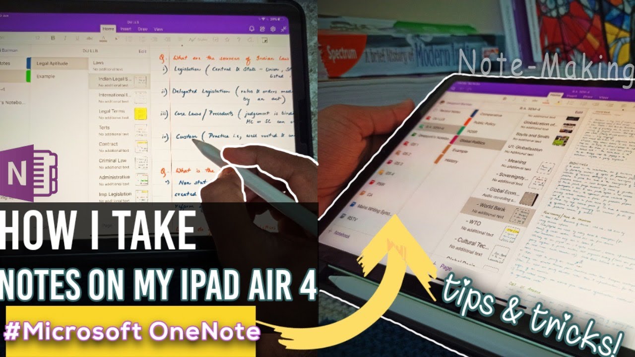 ipad onenote apple pencil