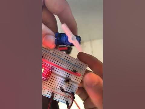 Control Servo Motor with a push button | arduino - YouTube