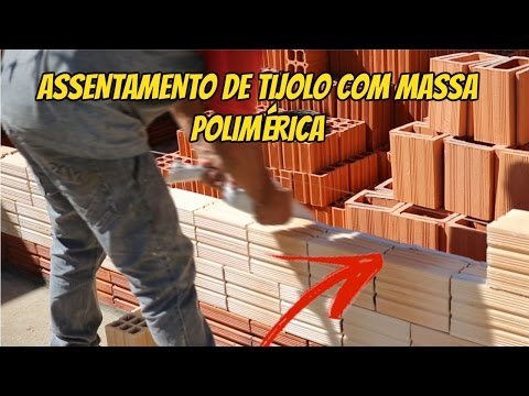 Vídeo: Colocação de tijolos