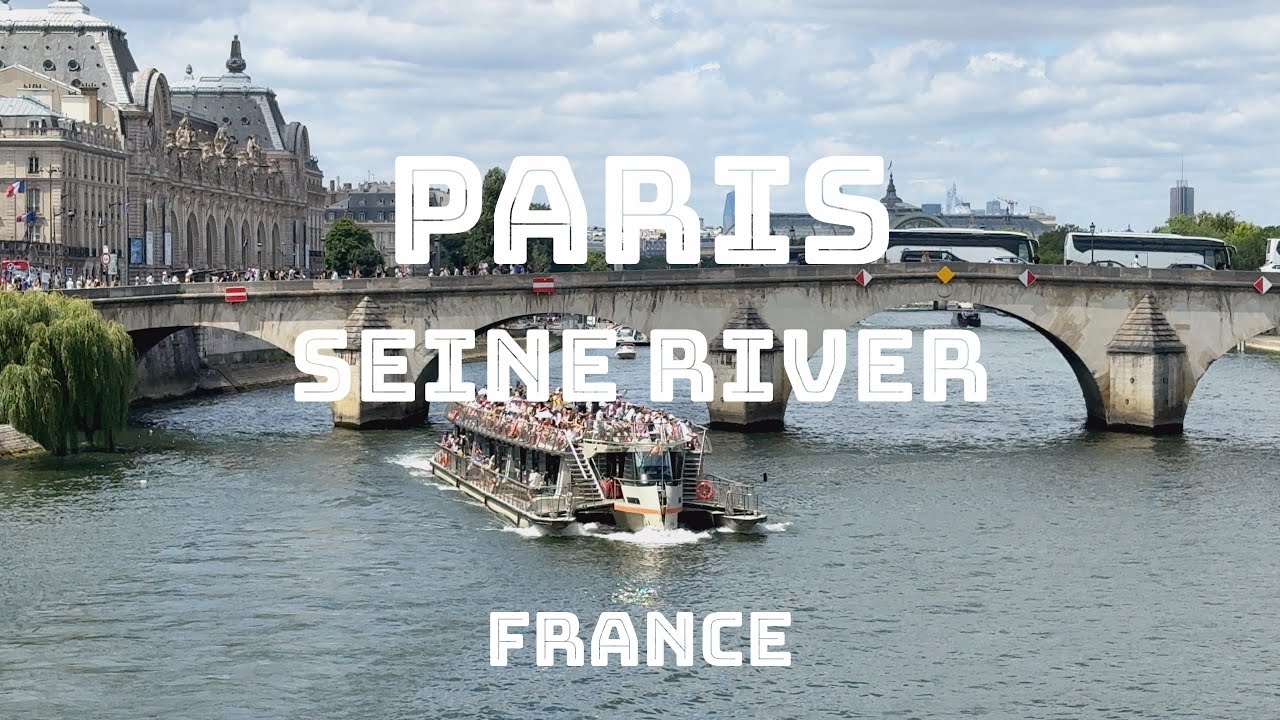 🇫🇷 Seine River Cruise in Paris | Eiffel Tower, Pont Alexandre III, Musée d'Orsay & More | France 4K