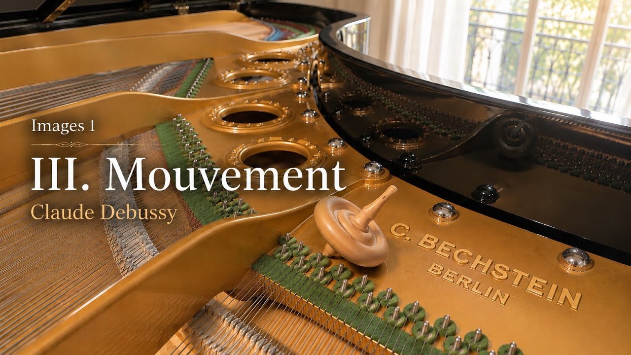 C.BECHSTEIN 1880】 Debussy: Ⅲ. Mouvement, Images Iドビュッシー