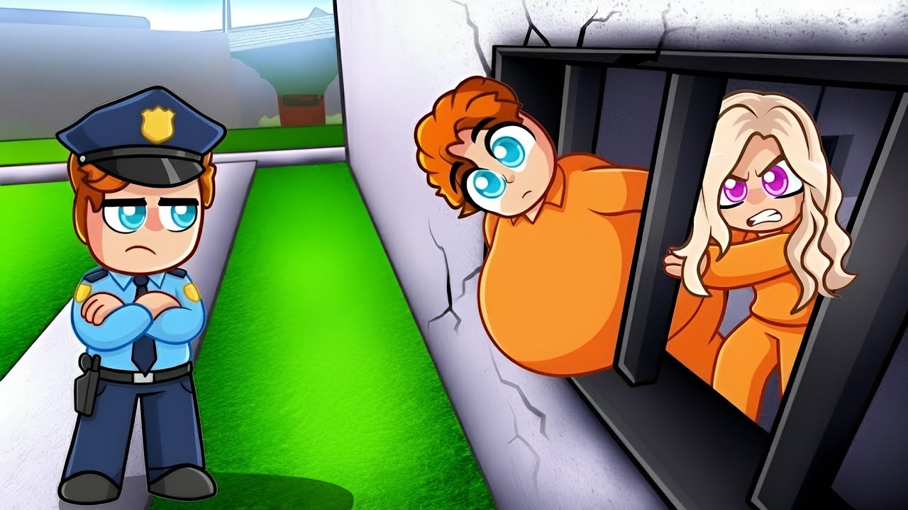 Perik Familjen Flyr Från Fängelset I Roblox!