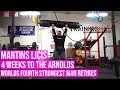 Worlds Fourth Strongest Man Retires (not really) - 4 Weeks To The Arnold’s