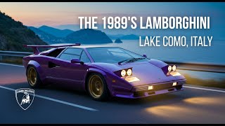 The 1989 Lamborghini Countach | Returns to Italy 1989 Lamborghini Countach Interior