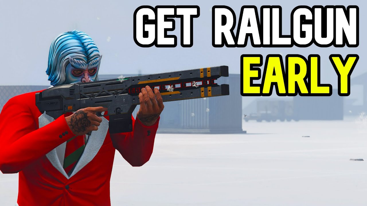 GTA Online - Como conseguir a Railgun - Critical Hits