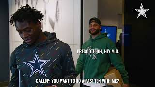 Michael Gallup Fast 10 Q&A | Dallas Cowboys 2022
