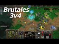 Brutales 3v4 Warcraft 3 Multiplayer Game Deutsch Full 