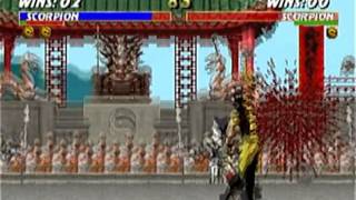 Mortal Kombat Trilogy - Nintendo 64 - Scorpion - Brutality