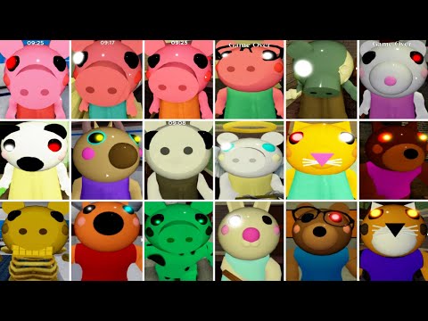 Roblox Piggy All 18 Piggy Characters Youtube - piggy roblox all characters images