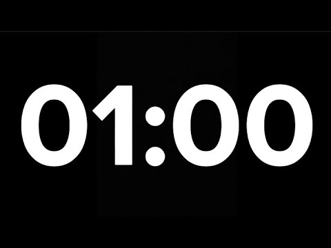 1 minute timer