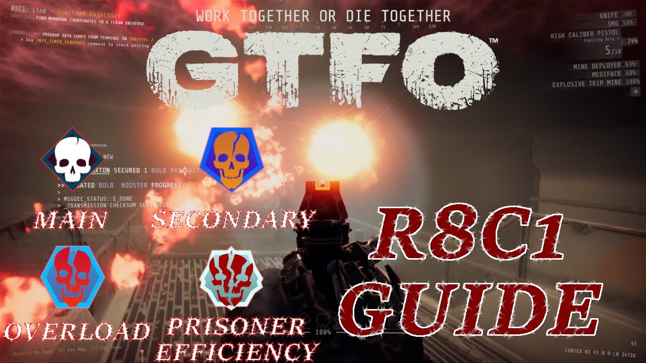 Time To Practice Your Melee Kills On Scouts! - GTFO R8C1 Guide - YouTube