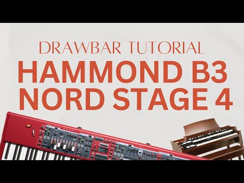 Drawbar Tutorial Nord Keyboards 