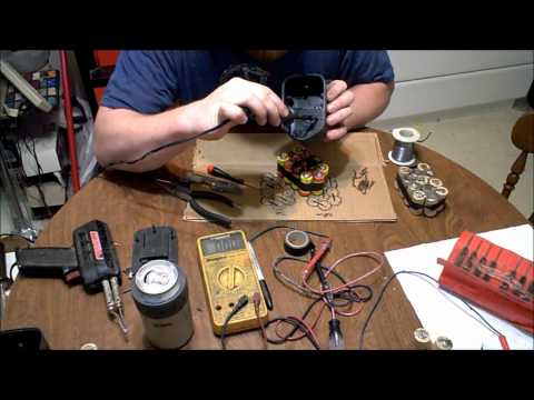 Black & Decker 24V NiCad Rechargeable Battery Pack Rebuild Kit
