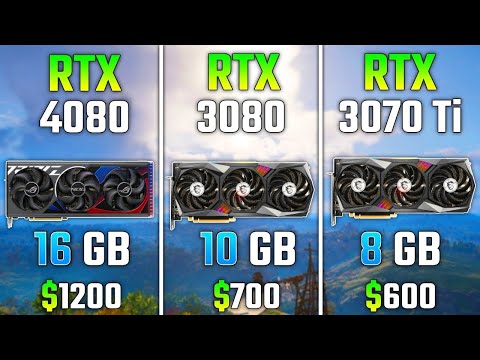 RTX 4080 против RTX 3080 против RTX 3070 Ti   Тест в 7 играх