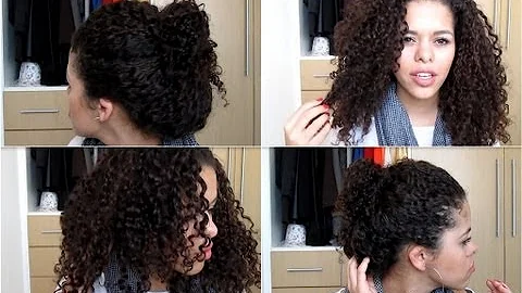 O que fazer para deixar o cabelo cacheado solto?