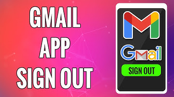 How To Logout Gmail Account 2022 | Gmail App Sign Out  Help | Google Account Logout In Mobile