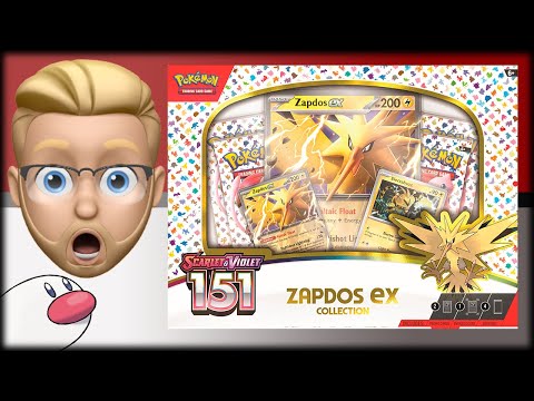Pokémon] 151 Zapdos Ex Collection Review! 