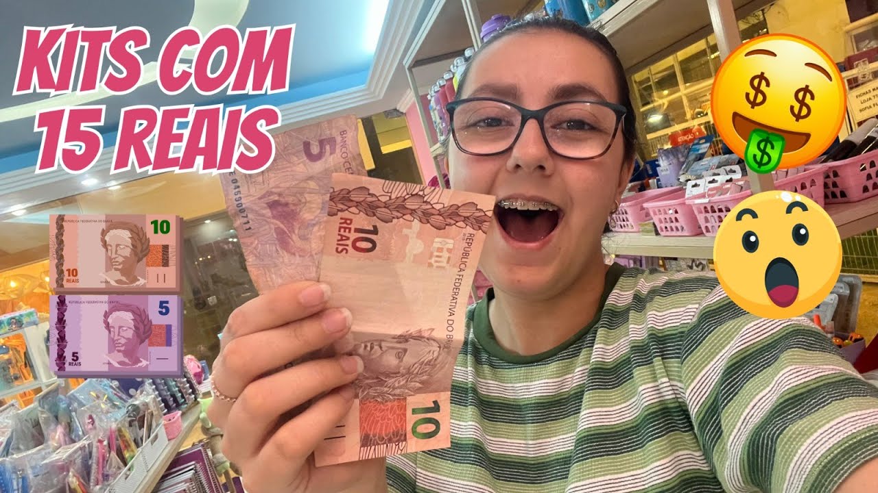 ME DESAFIARAM A MONTAR KITS COM 15 REAIS NA LOJA FÍSICA DA PAPELARIA LUIVIN’S