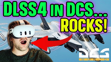 HOLY SH**! DLSS 4 in DCS World is INSANE | HOW TO GUIDE | The BEST VR Flight SIM? Quest 3 - RTX 4090