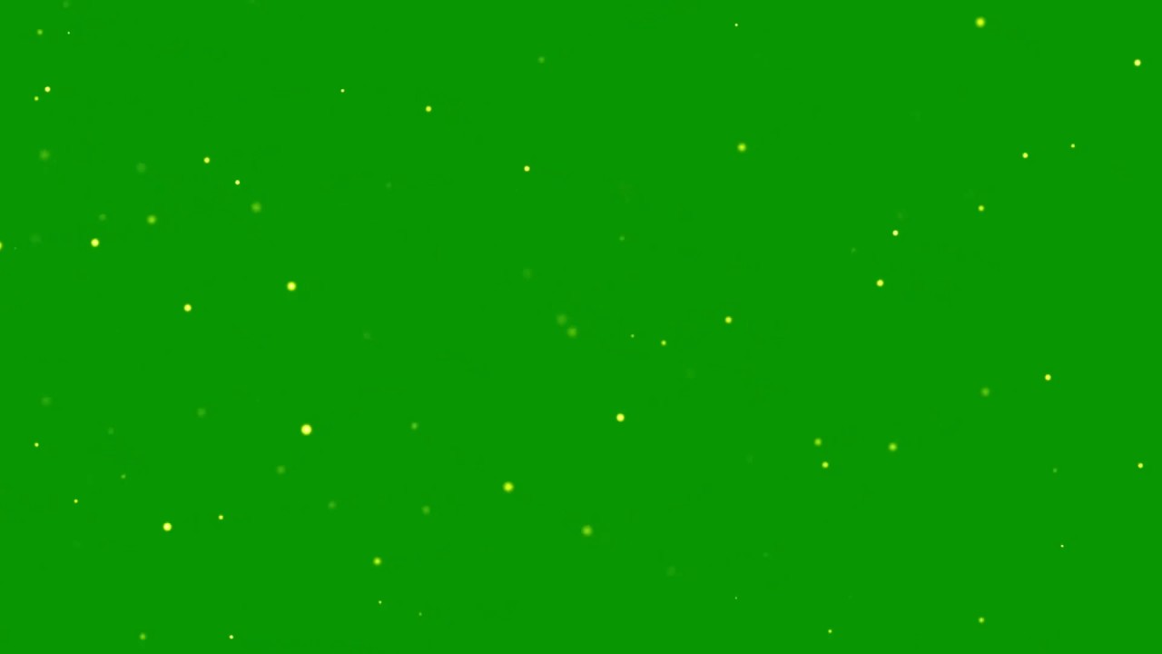 Full HD Green Screen particals Effects - YouTube