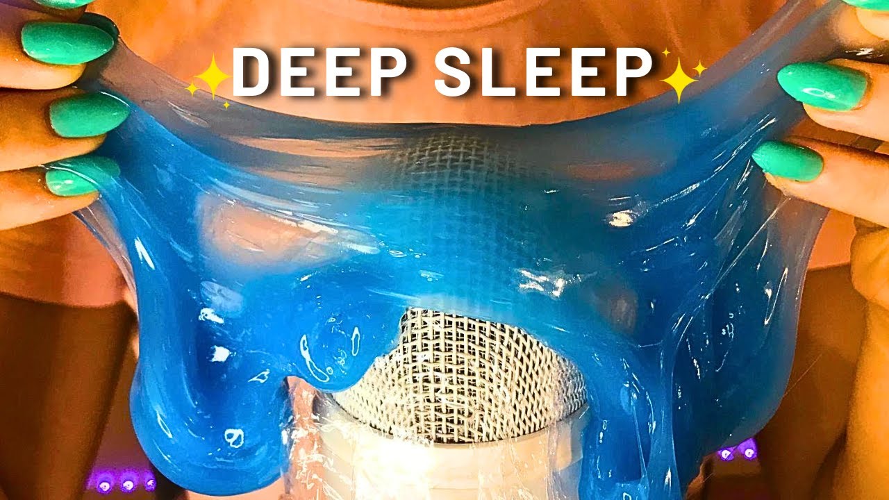 The Most SATISFYING SLIME ASMR Ever 😴💙 (No Talking) 