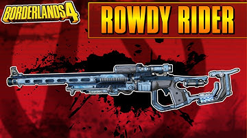 Legendary Item Guide | Rowdy Rider | Borderlands 4