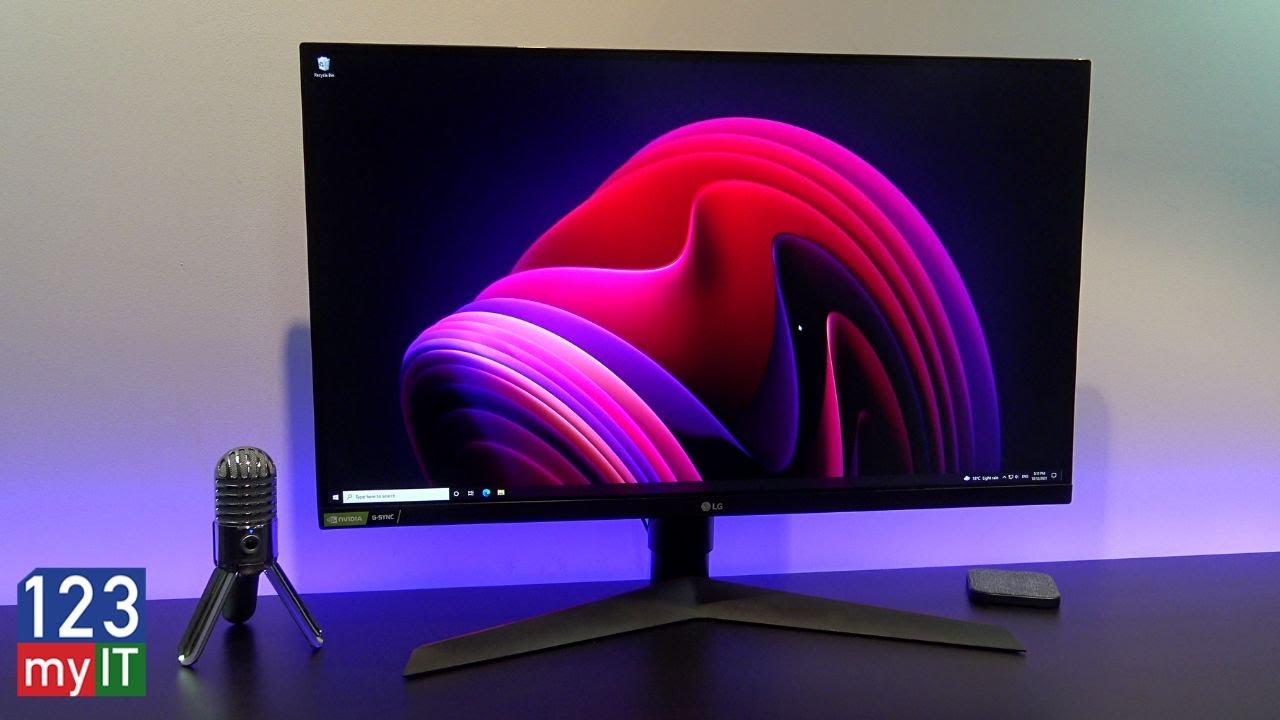 LG 27GL850-B Gaming Monitor Unboxing & Gaming Settings 