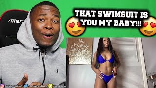 SHE ROCKIN THAT ON ME!!! SWIMSUIT TRY ON HAUL- REACTION