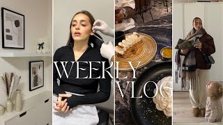 WEEKLY VLOG | Je change ma chambre✨ (travaux, organisation & déco) nouveaux piercings, shopping...