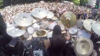 Deja-Vu - Drum Cam - Eric Claros - iron maiden cover