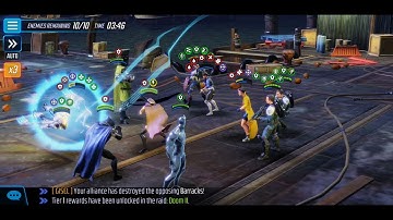 Mystic Node 2 Doom II With Cloak and Dagger Marvel Strike Force